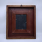 81841-2 Quadro dipinto a olio con cornice dorata lavorata