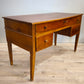 81813 Scrivania in legno massello con tre cassetti