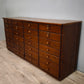 82112 Grande cassettiera in legno 28 cassetti