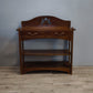 82101 Console in legno di rovere stile Liberty