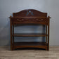 82101 Console in legno di rovere stile Liberty