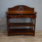82101 Console in legno di rovere stile Liberty
