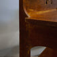 82101 Console in legno di rovere stile Liberty