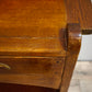 82101 Console in legno di rovere stile Liberty