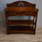 82101 Console in legno di rovere stile Liberty