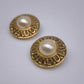 82037 Orecchini clip vintage Vogue Bijoux, anni '80