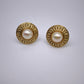 82037 Orecchini clip vintage Vogue Bijoux, anni '80