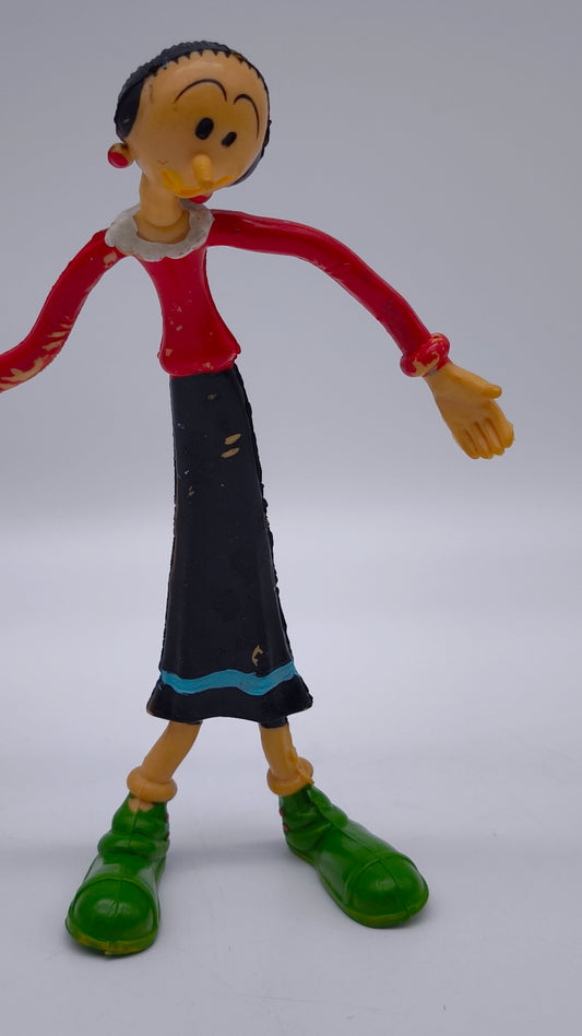 82054 Personaggio vintage flexi in gomma, Olivia