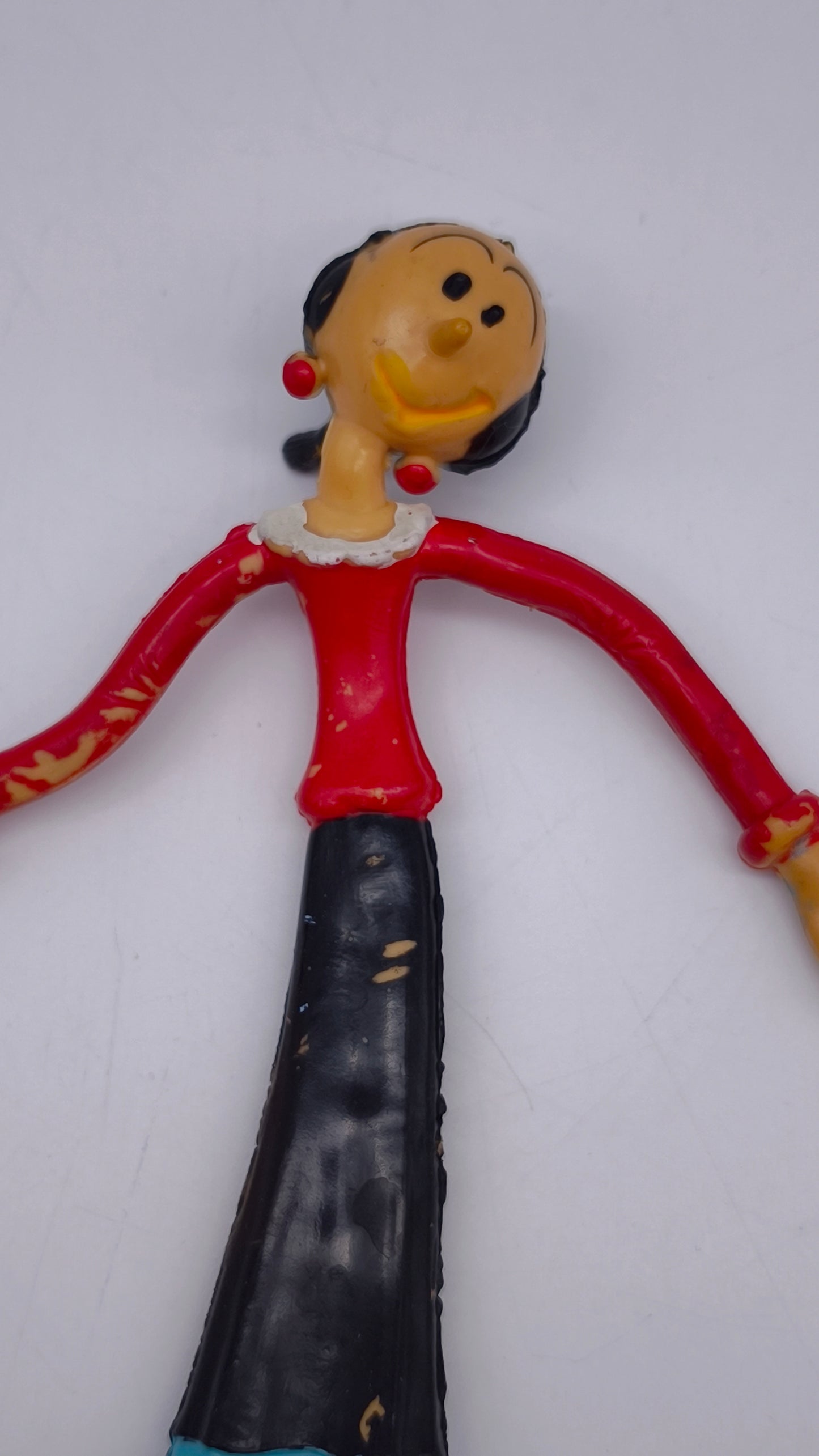 82054 Personaggio vintage flexi in gomma, Olivia