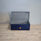 82127 Bauletto blu metallo