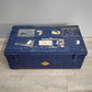 82127 Bauletto blu metallo