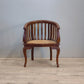 82215 Poltroncina round in teak
