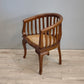 82215 Poltroncina round in teak