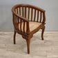 82215 Poltroncina round in teak