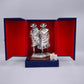82011 Statua Carabinieri nella tormenta, di A. Berti