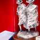 82011 Statua Carabinieri nella tormenta, di A. Berti