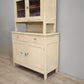 82116 Credenza bianca con due sportelli