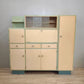 82397 Credenza anni '50 color panna e pistacchio