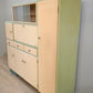 82397 Credenza anni '50 color panna e pistacchio