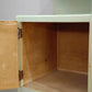 82397 Credenza anni '50 color panna e pistacchio