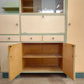 82397 Credenza anni '50 color panna e pistacchio