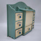 82374 Porta spezie vintage in legno verniciato