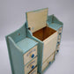 82374 Porta spezie vintage in legno verniciato