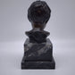 82330 Testa di fanciullo in bronzo con base in marmo