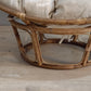 82406 Poltrona Papasan rotonda in rattan