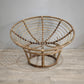82406 Poltrona Papasan rotonda in rattan