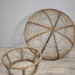 82406 Poltrona Papasan rotonda in rattan