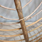 82406 Poltrona Papasan rotonda in rattan