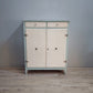 82407 Credenza vintage alta due sportelli e due cassetti
