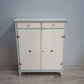 82407 Credenza vintage alta due sportelli e due cassetti