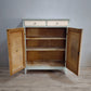 82407 Credenza vintage alta due sportelli e due cassetti