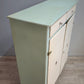82407 Credenza vintage alta due sportelli e due cassetti