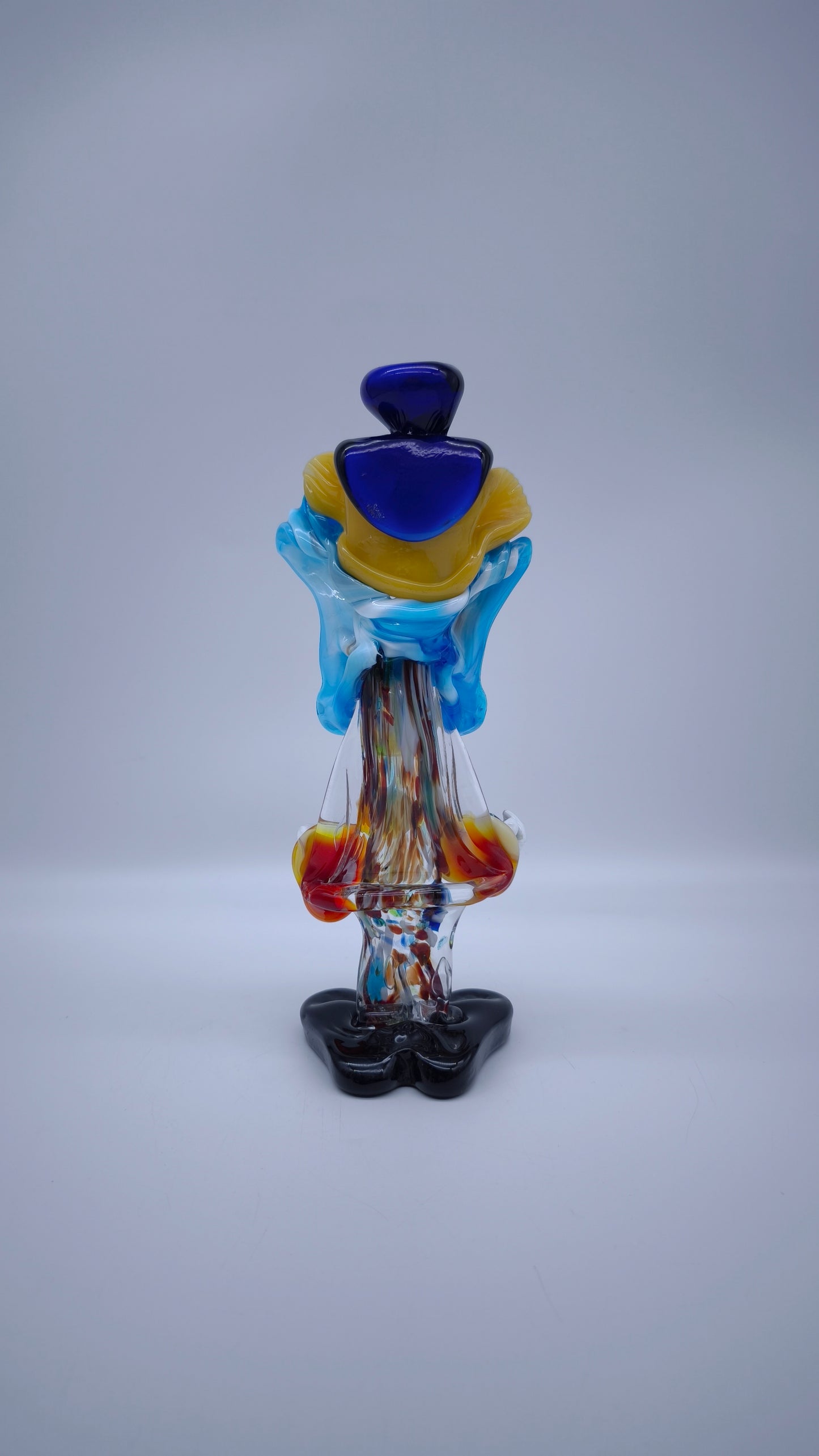 82311 Statuina clown in vetro di Murano