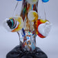 82311 Statuina clown in vetro di Murano
