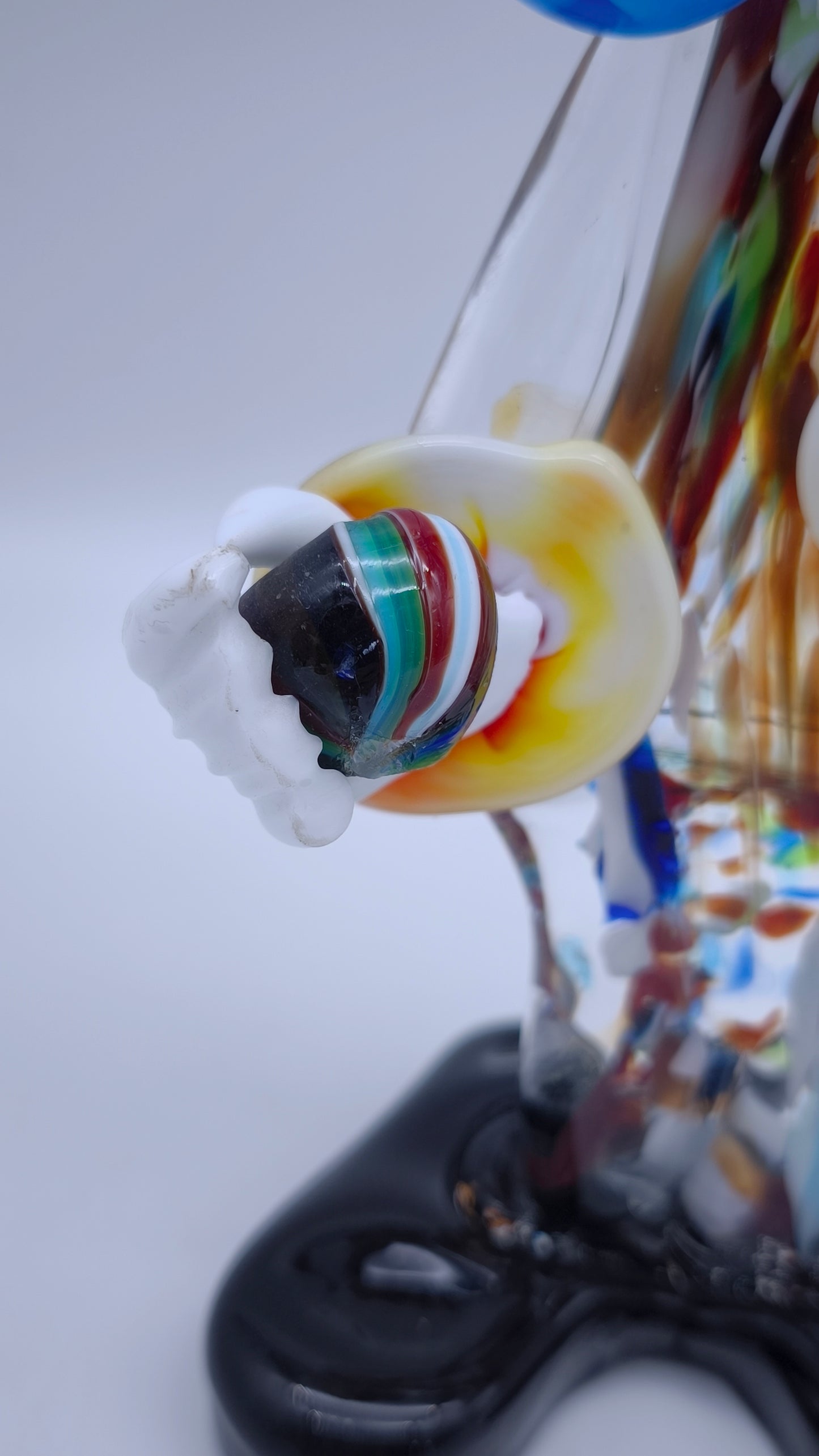 82311 Statuina clown in vetro di Murano