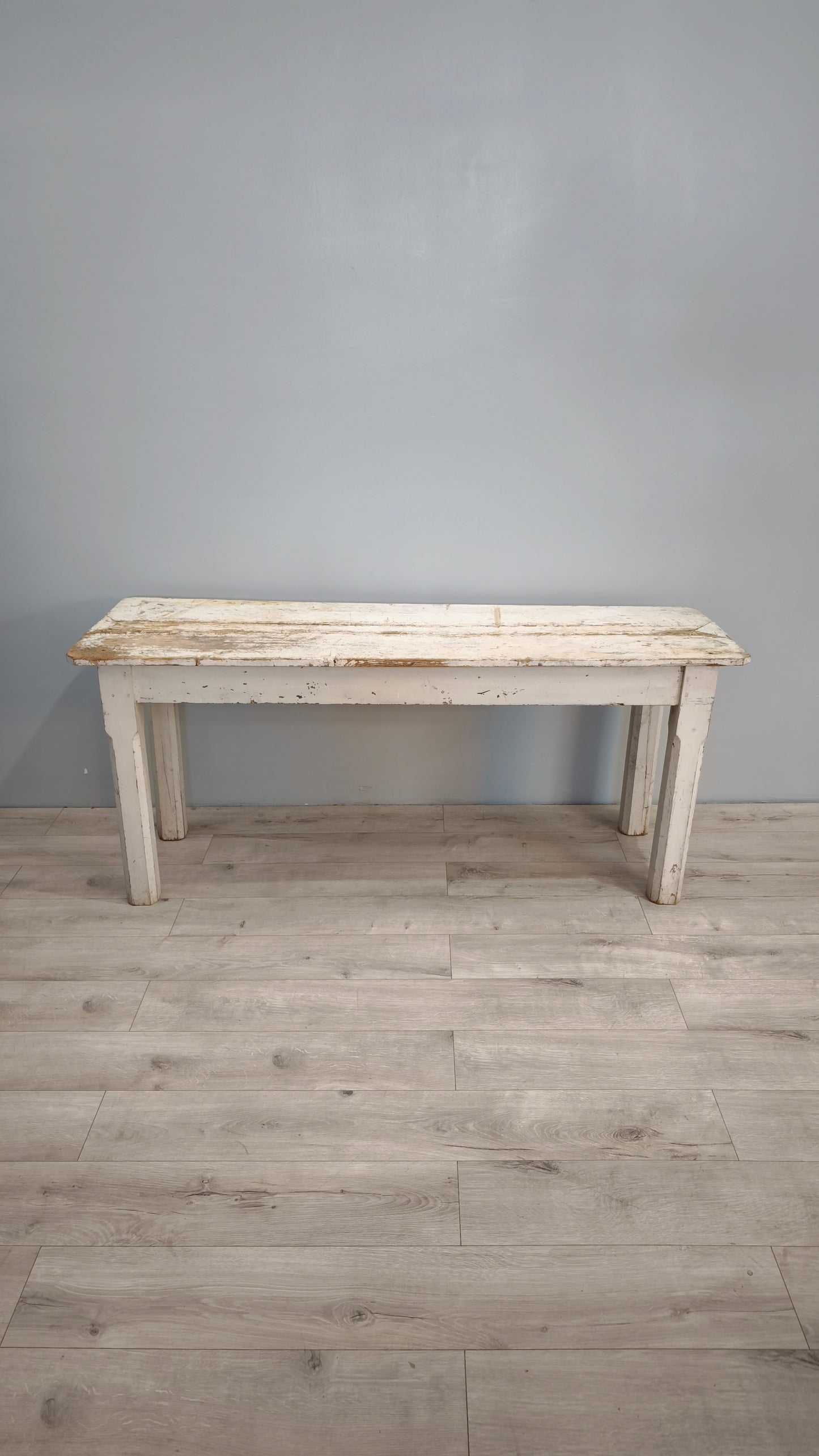 82476 Tavolo in legno verniciato bianco