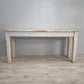 82476 Tavolo in legno verniciato bianco