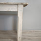 82476 Tavolo in legno verniciato bianco