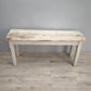 82476 Tavolo in legno verniciato bianco