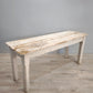 82476 Tavolo in legno verniciato bianco