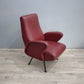 82471 Poltroncina vintage bordeaux in sky