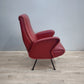82471 Poltroncina vintage bordeaux in sky