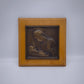 81976 Quadro in bronzo con base in legno firmato Mistruzzi, Natività