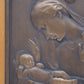 81976 Quadro in bronzo con base in legno firmato Mistruzzi, Natività