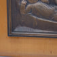 81976 Quadro in bronzo con base in legno firmato Mistruzzi, Natività