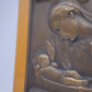 81976 Quadro in bronzo con base in legno firmato Mistruzzi, Natività